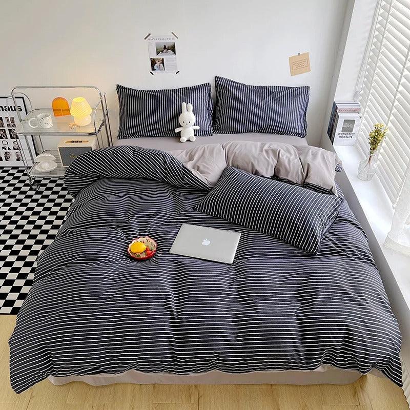 Niammont Checkered & Alvaford Bedding Set-Bedding-Ridorn