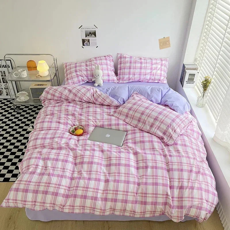 Niammont Checkered & Alvaford Bedding Set-Bedding-Ridorn