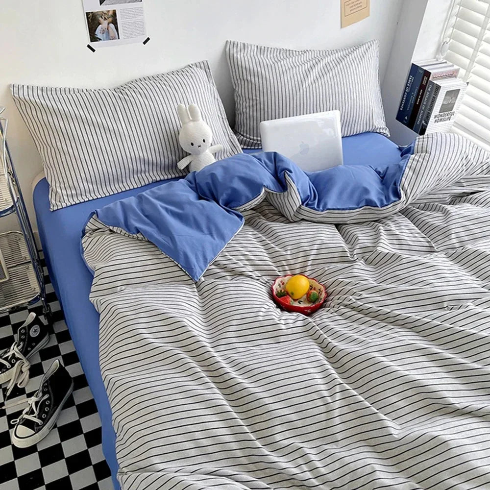 Niammont Checkered & Alvaford Bedding Set-Bedding-Ridorn