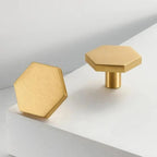 Niamur Hexagon Cabinet Knobs-handles and knobs-Ridorn