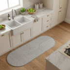 Non-Slip Washable Kitchen Rug with Soft Velveteen Surface | Ridorn-Mats-Ridorn