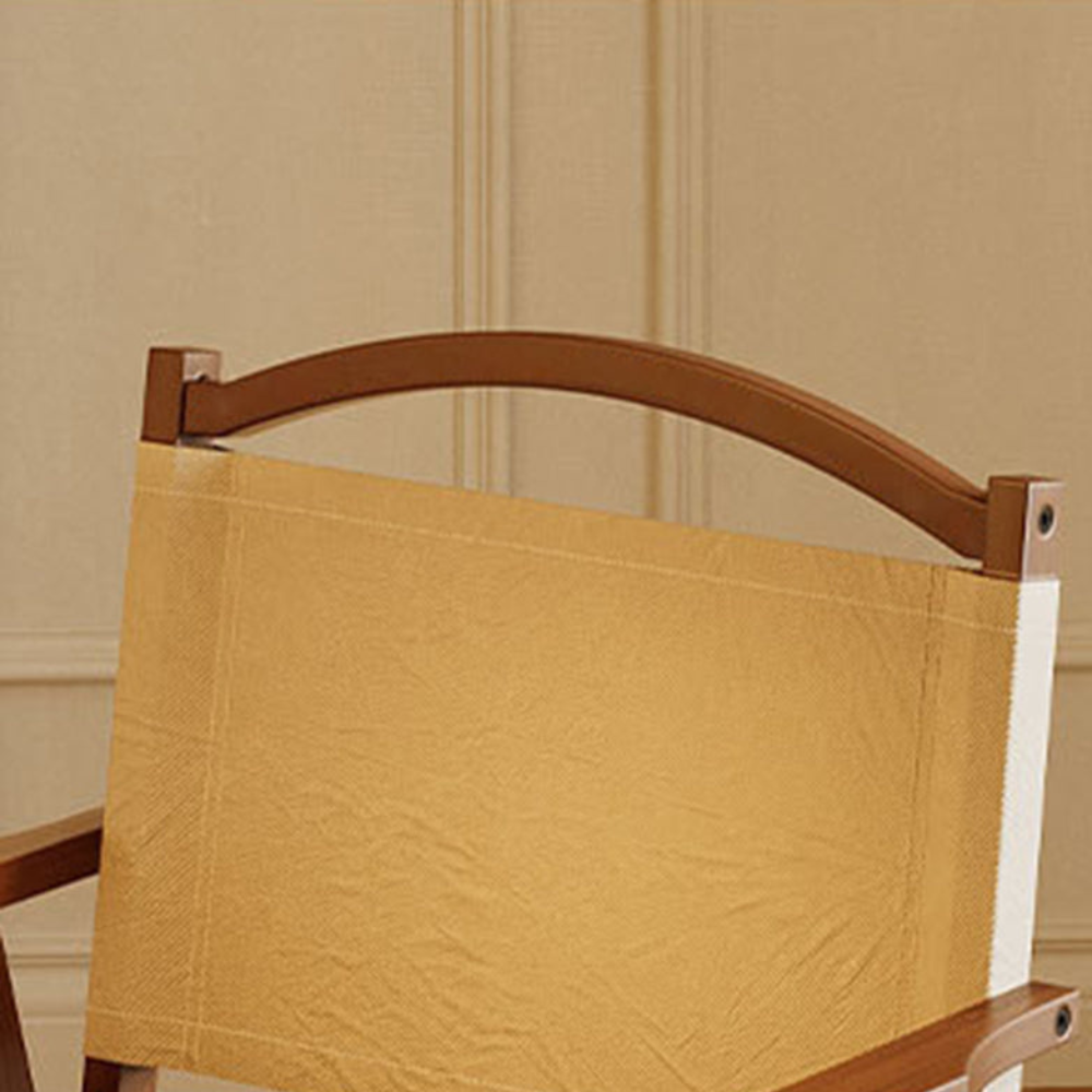 Nordic Folding Outdoor Chair with Bamboo Frame and Oxford | Ridorn