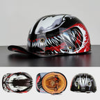 Open Face Motorcycle Helmet, Certified Lightweight Moto Helmet for Daily Commuting-Ridorn
