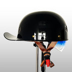 Open Face Motorcycle Helmet, Certified Lightweight Moto Helmet for Daily Commuting-Ridorn