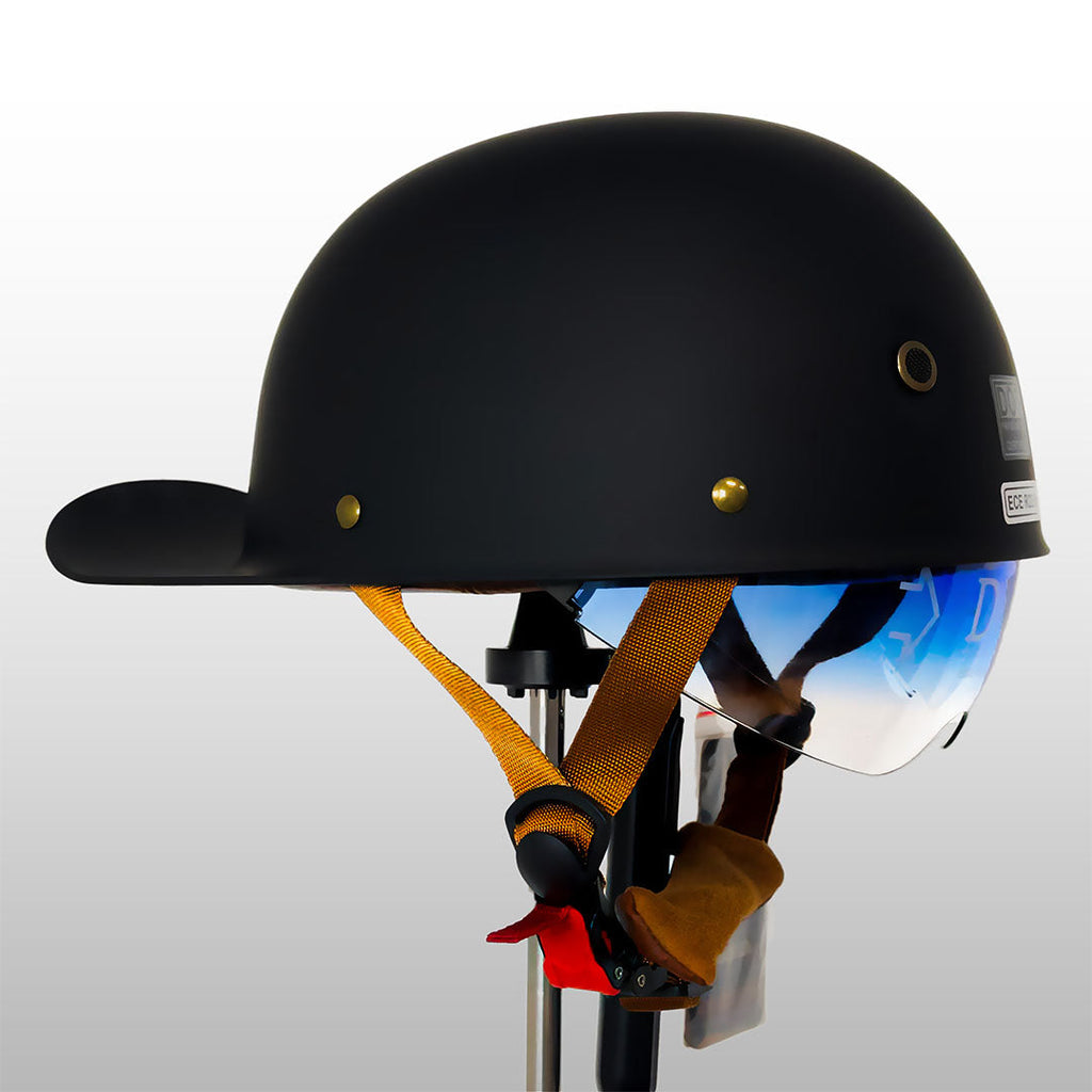 Open Face Motorcycle Helmet, Certified Lightweight Moto Helmet for Daily Commuting-Ridorn