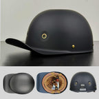 Open Face Motorcycle Helmet, Certified Lightweight Moto Helmet for Daily Commuting-Ridorn
