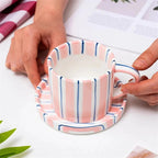 Oron Mug with Saucer-Mugs-Ridorn