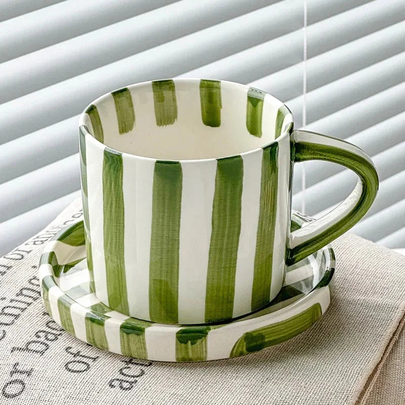 Oron Mug with Saucer-Mugs-Ridorn