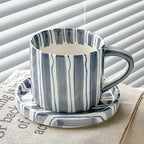 Oron Mug with Saucer-Mugs-Ridorn