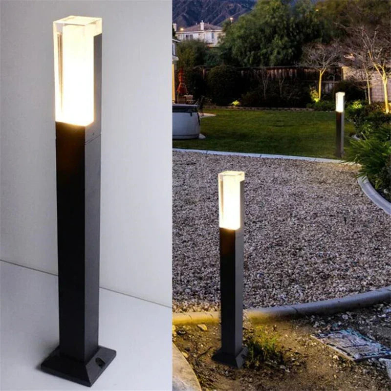 Outdoor LED Garden Lamp, Weatherproof Aluminum Landscape Light for Patio, Terrace & Entrance-Ridorn