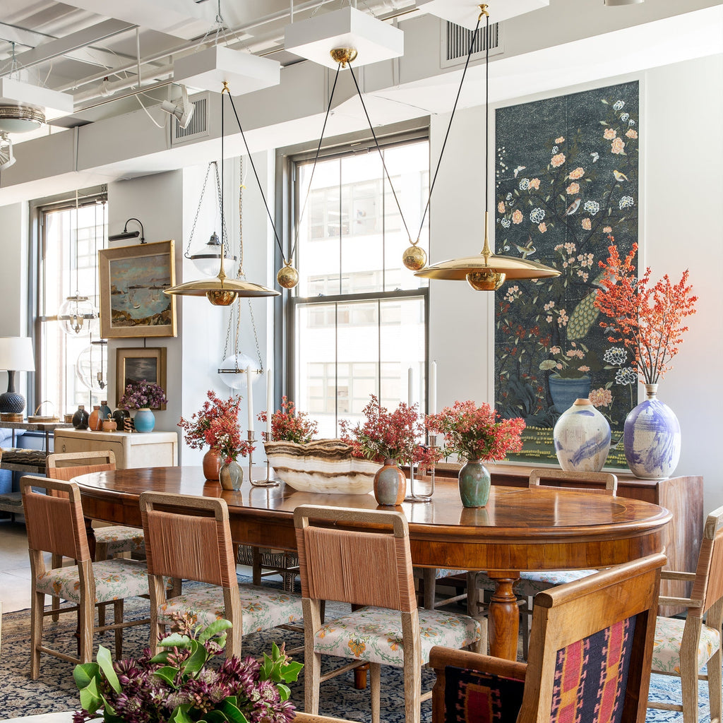 Pendant Light | Adjustable Counterweight Pulley