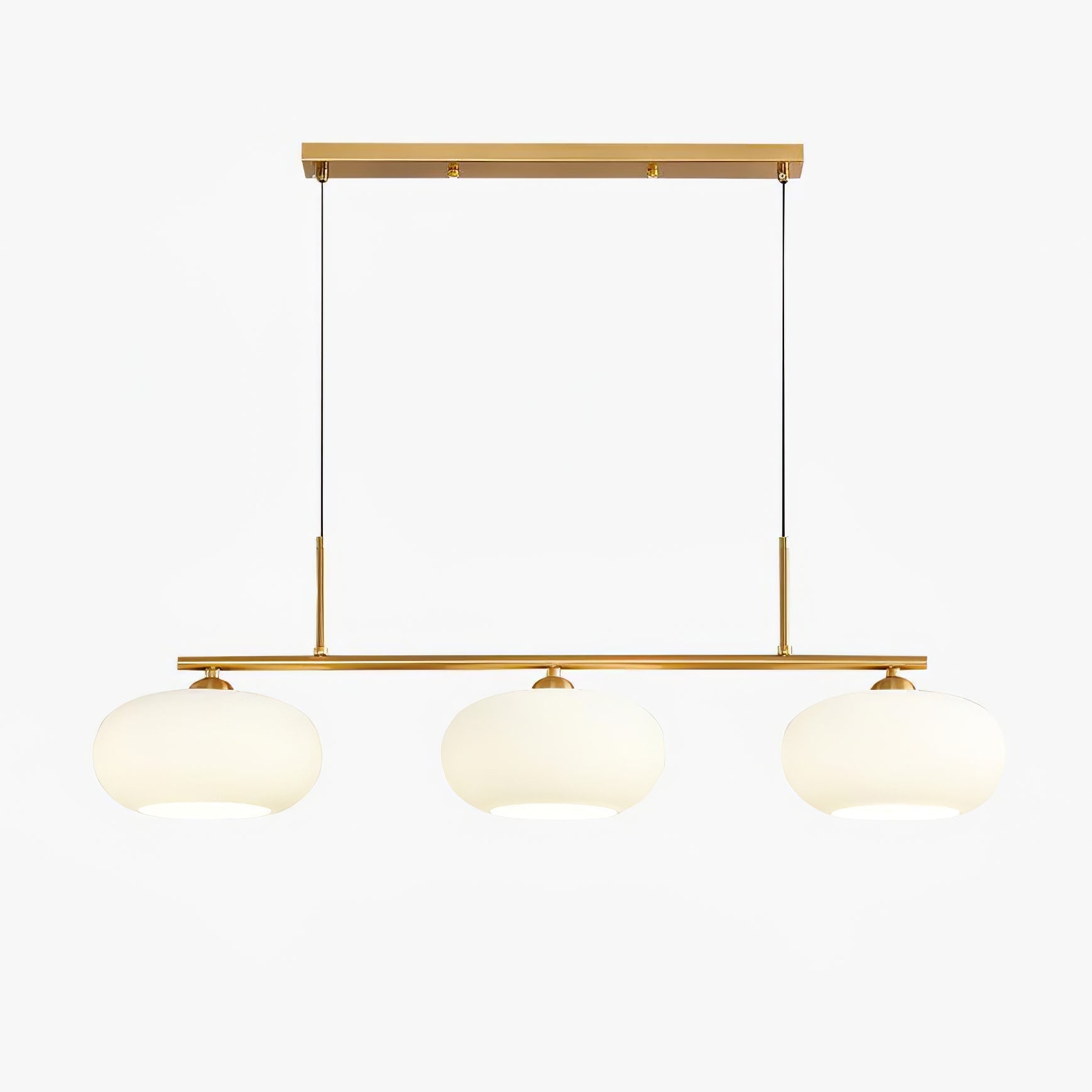 Indoor pendant light ceiling mounted design front view