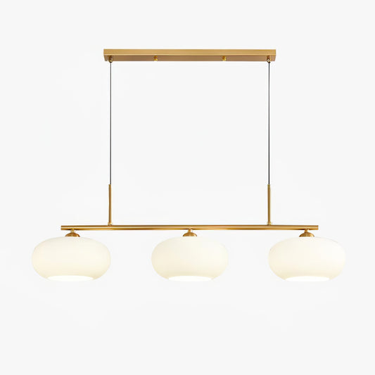 Indoor pendant light ceiling mounted design front view