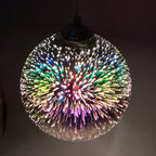 Pendant Light | Fireworks Globe Ceiling Fixture-Pendant Lights-Ridorn