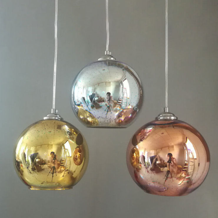 Pendant Light | Fireworks Globe Ceiling Fixture-Pendant Lights-Ridorn