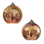Pendant Light | Fireworks Globe Ceiling Fixture-Pendant Lights-Ridorn