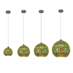 Pendant Light | Fireworks Globe Ceiling Fixture-Pendant Lights-Ridorn
