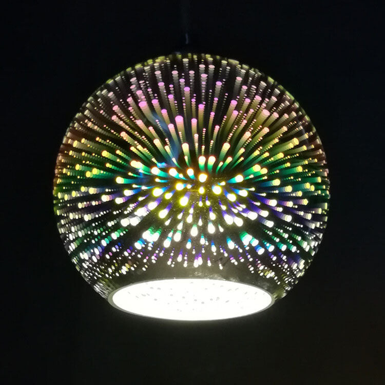 Pendant Light | Fireworks Globe Ceiling Fixture-Pendant Lights-Ridorn