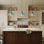 Pendant Light Scalloped | French Flower Ceiling Lamp-Pendant Lights-Ridorn