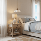 Pendant Light Scalloped | French Flower Ceiling Lamp-Pendant Lights-Ridorn