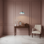 Pendant Light Scalloped | French Flower Ceiling Lamp-Pendant Lights-Ridorn