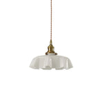 Pendant Light Scalloped | French Flower Ceiling Lamp-Pendant Lights-Ridorn