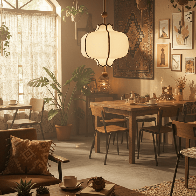 Pendant Light | Traditional Lantern Shape Fixture