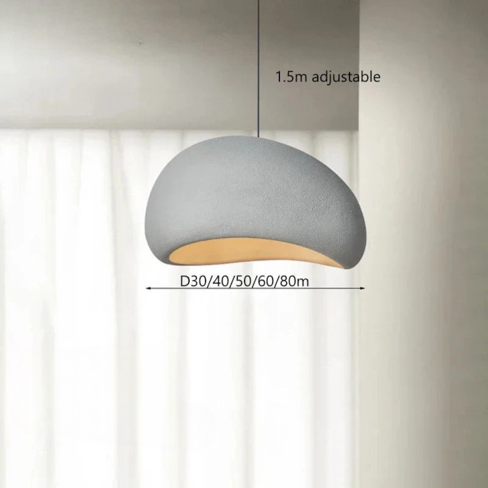 Wabi-Sabi Pendant Light for Modern Dining and Living Spaces | Ridorn