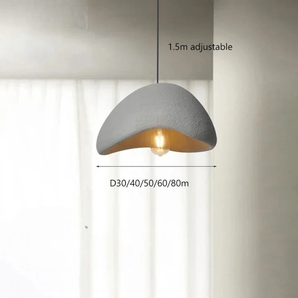 Wabi-Sabi Pendant Light for Modern Dining and Living Spaces | Ridorn
