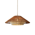 Pendant Light | Woven Dome Ceiling Lamp