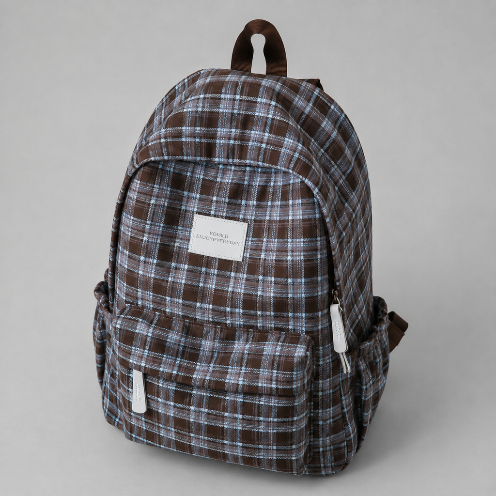 Casual School Backpack with Spacious Compartments