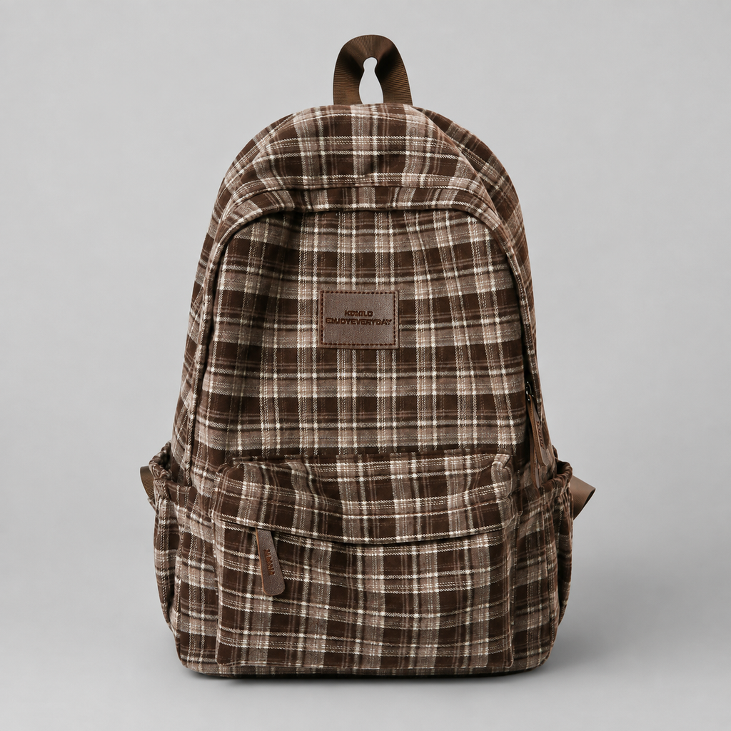 Casual School Backpack with Spacious Compartments
