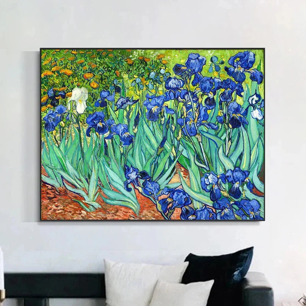 Plumford 1889 by Vincent van Gogh Elowenino Clarhaven-Wall Art-Ridorn