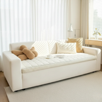 Plush Anti-Slip Couch Cover with Pleated Edges for Pets | Ridorn-Sofa Cover-Ridorn