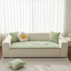 Plush Anti-Slip Couch Cover with Pleated Edges for Pets | Ridorn-Sofa Cover-Ridorn