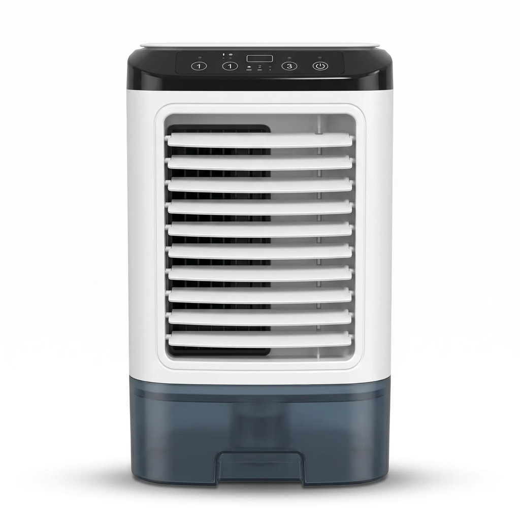 Portable Air Conditioner 3-Speed, Compact Ultrasonic Cooling Fan for Desk & Bedroom-Ridorn