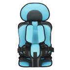Portable Child Car Booster Seat, Foldable Lightweight Travel Booster for Toddlers-Ridorn