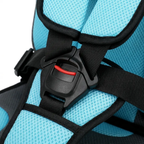 Portable Child Car Booster Seat, Foldable Lightweight Travel Booster for Toddlers-Ridorn