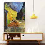 Porthaven Terrace at Night by Vincent van Gogh Elowenino Clarhaven-Wall Art-Ridorn