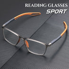 Progressive Reading Glasses, Ultra-Lightweight Anti-Blue-Light Lenses with Sport Frame-Ridorn