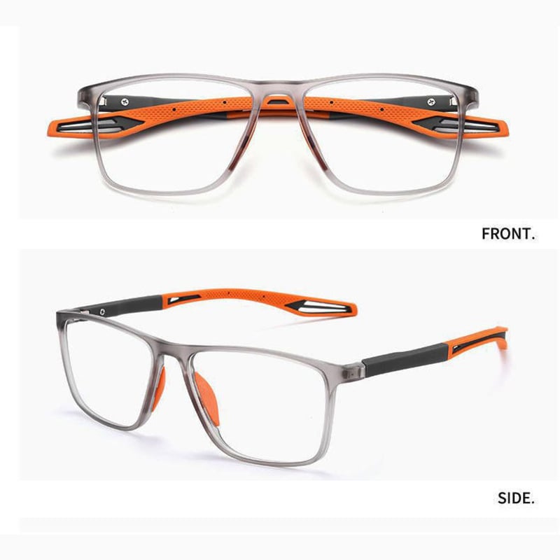 Progressive Reading Glasses, Ultra-Lightweight Anti-Blue-Light Lenses with Sport Frame-Ridorn