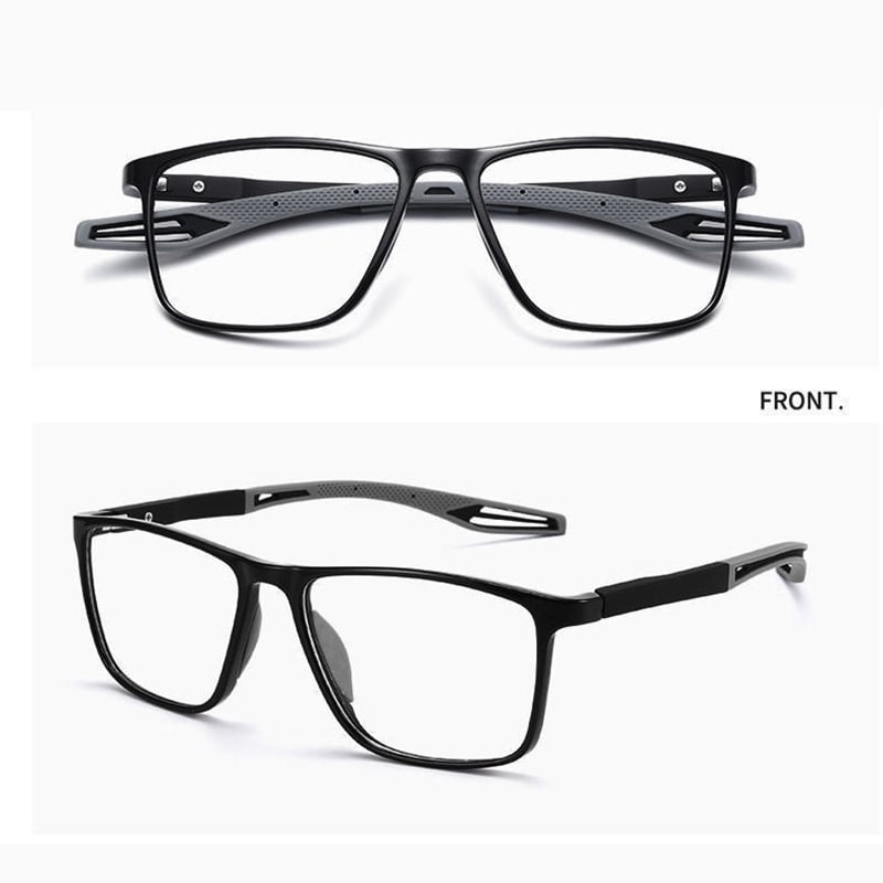Progressive Reading Glasses, Ultra-Lightweight Anti-Blue-Light Lenses with Sport Frame-Ridorn