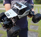 RC Rock Crawler 4x4, Off-Road Remote Control Truck with Dual Motors 4WD-Ridorn