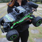 RC Rock Crawler 4x4, Off-Road Remote Control Truck with Dual Motors 4WD-Ridorn