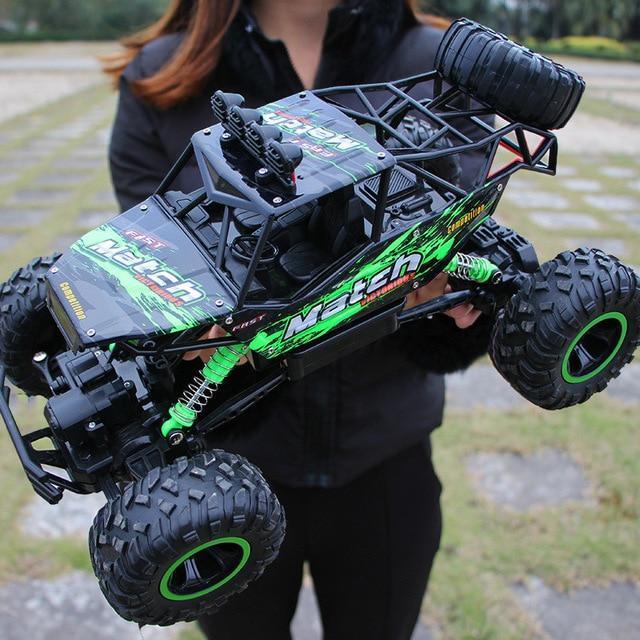 RC Rock Crawler 4x4, Off-Road Remote Control Truck with Dual Motors 4WD-Ridorn