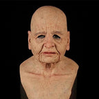 Realistic Latex Face Mask, Full-Head Costume Mask for Cosplay & Events-Ridorn