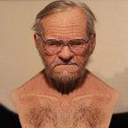 Realistic Latex Face Mask, Full-Head Costume Mask for Cosplay & Events-Ridorn