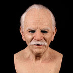Realistic Latex Face Mask, Full-Head Costume Mask for Cosplay & Events-Ridorn