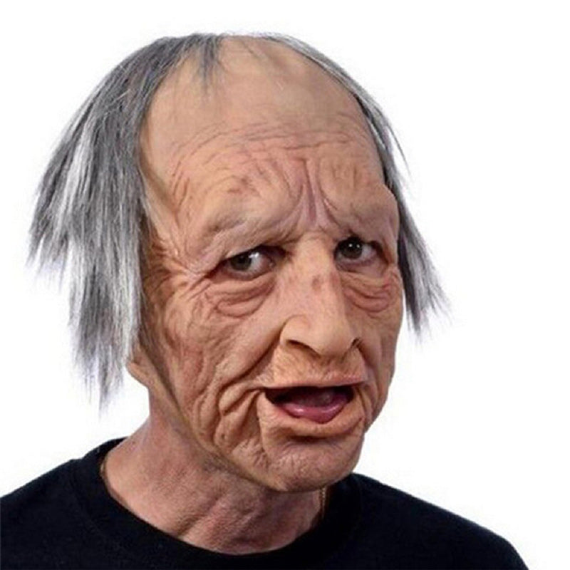 Realistic Latex Face Mask, Full-Head Costume Mask for Cosplay & Events-Ridorn