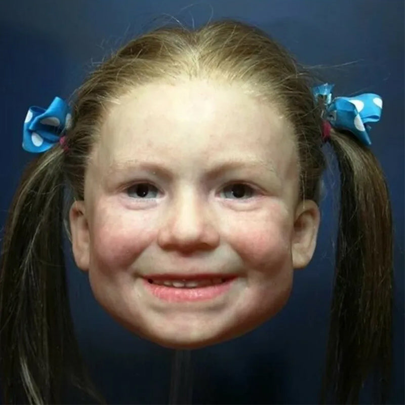 Realistic Latex Face Mask, Full-Head Costume Mask for Cosplay & Events-Ridorn